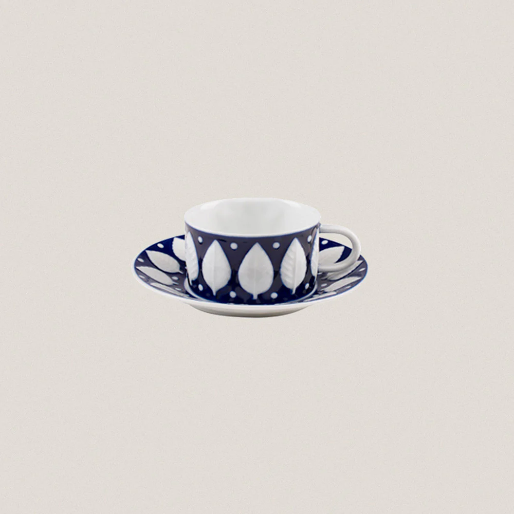 Tea Cup and Saucer F73 Azul
