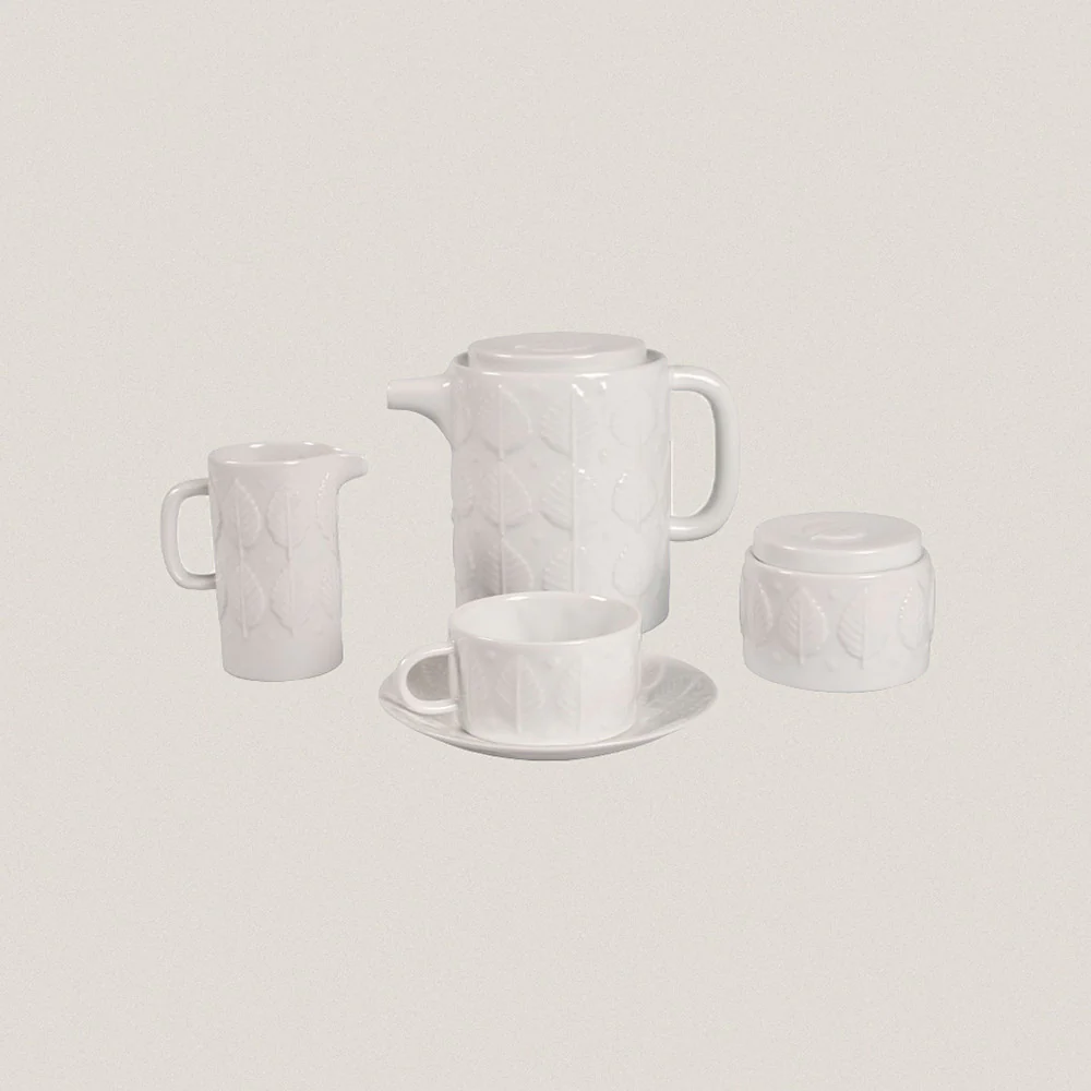 Tea Set 12 services F 73 White