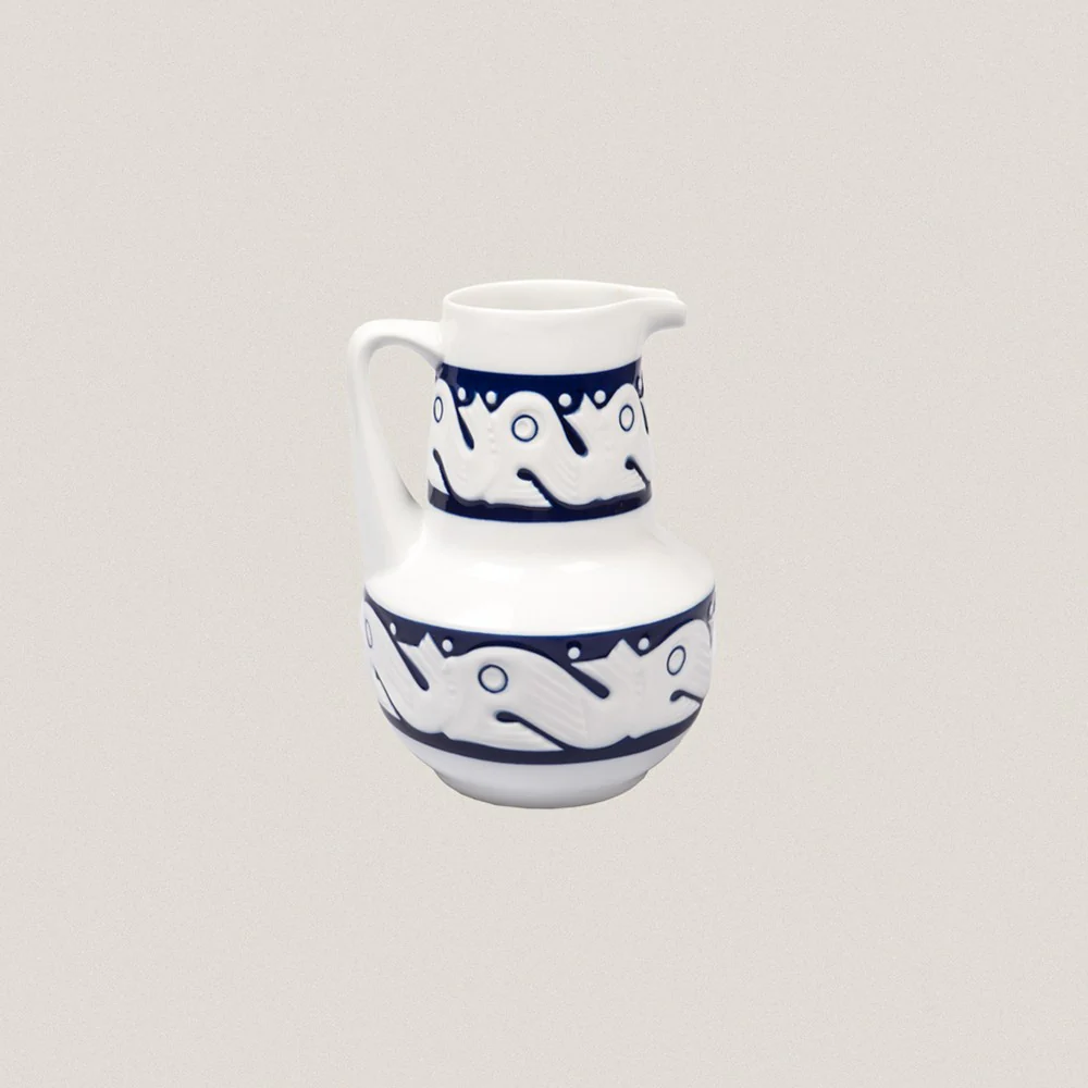 Tea Set 12 services Peixes Azul - Image 4