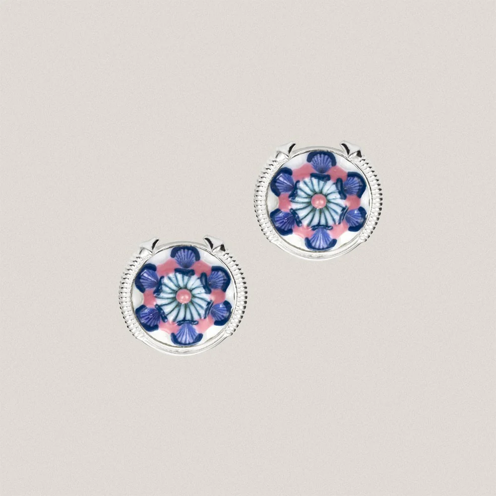 Torques Button II Earrings Set