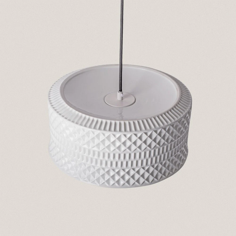 White Portomarínico Ceiling Lamp D-32 - Image 4