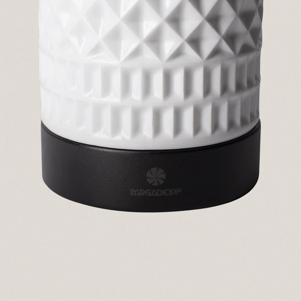 White Portomarínico Table Lamp D-12 - Image 3