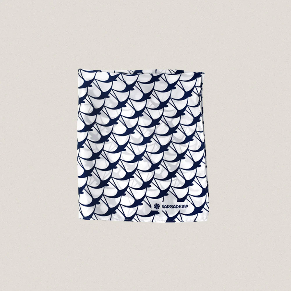 White Swallows Foulard