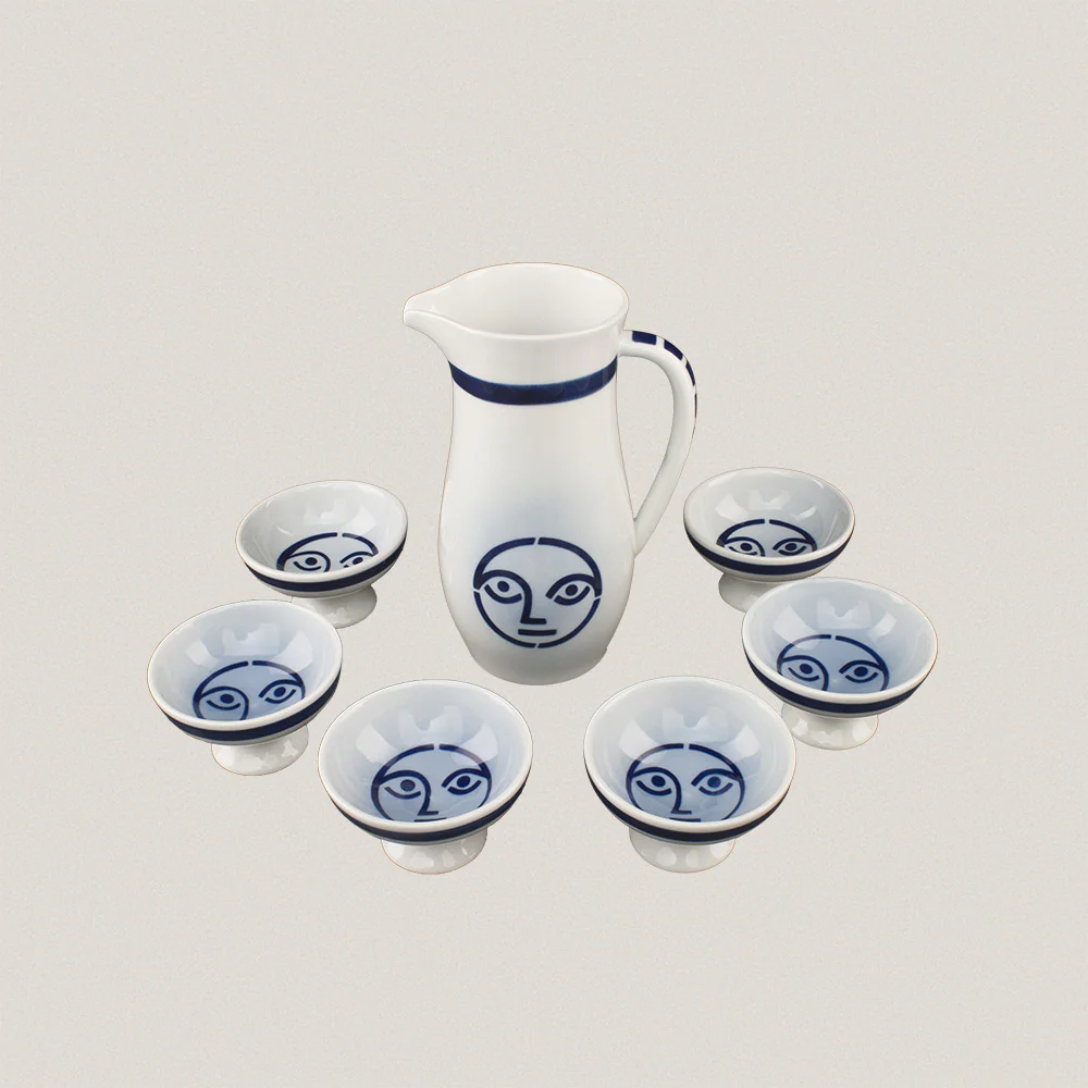 Wine Set 6 services Caras