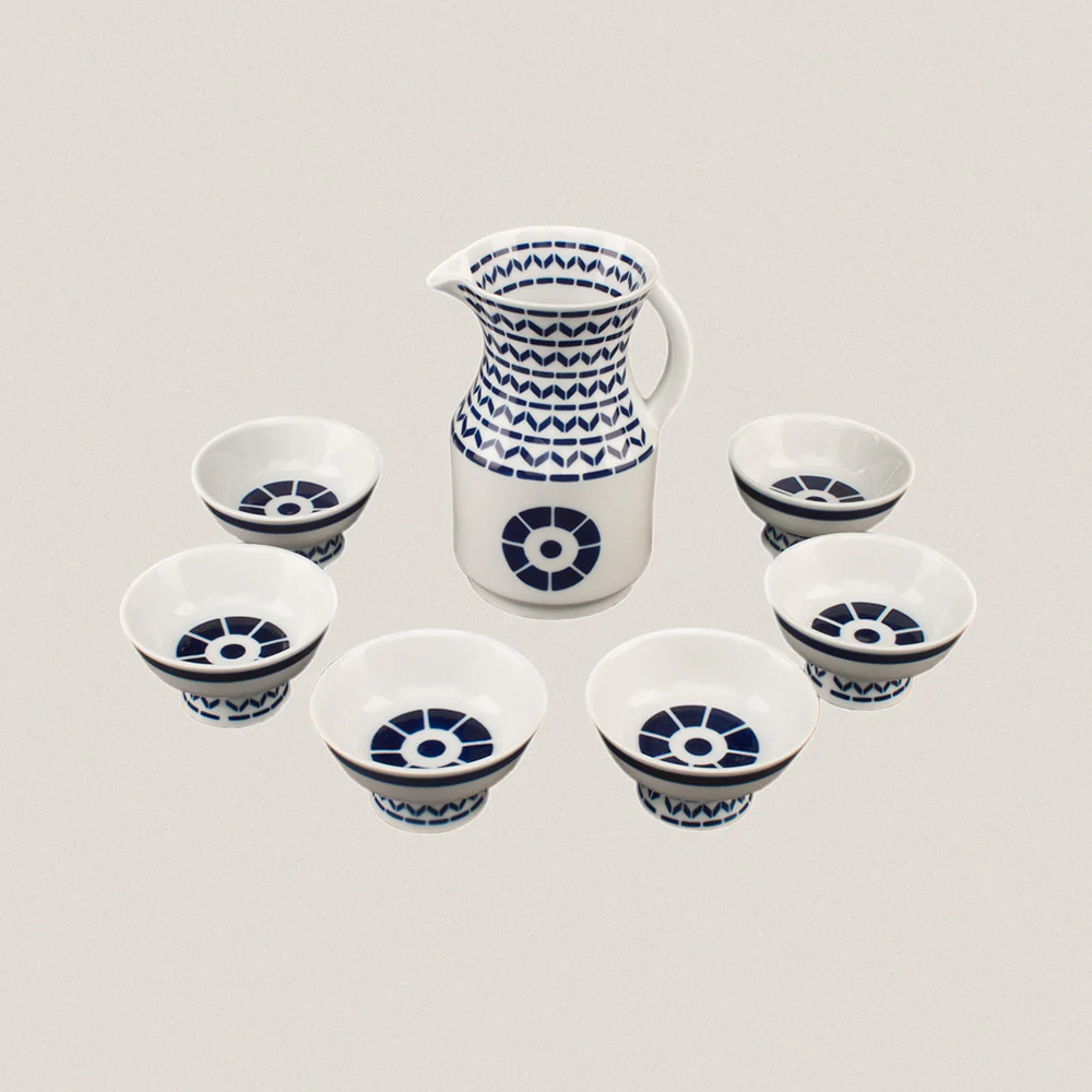 Wine Set 6 services Mindo Coroa