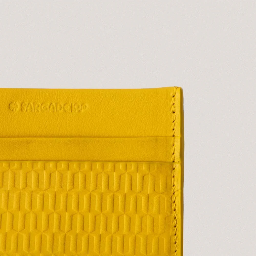Yellow Granadínico Credit Card Holder - Image 3